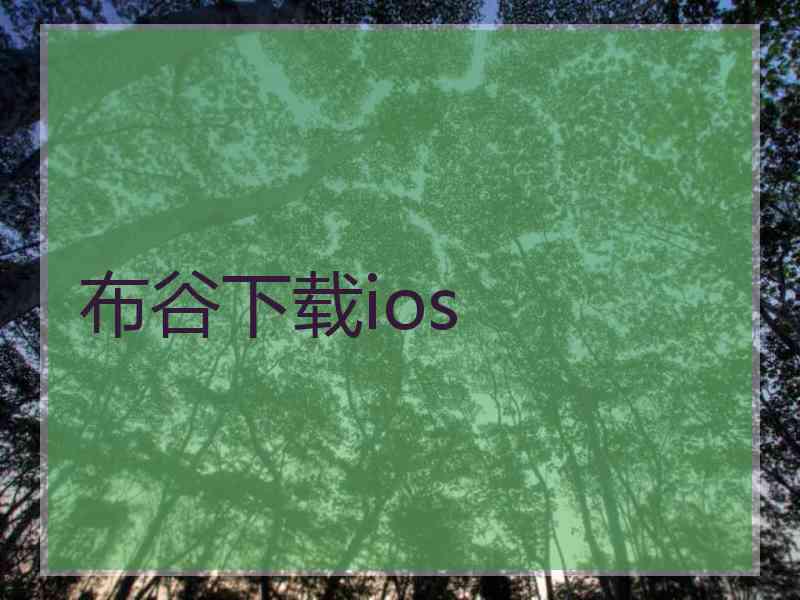 布谷下载ios