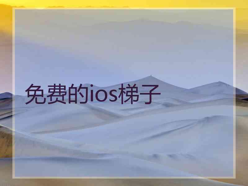 免费的ios梯子