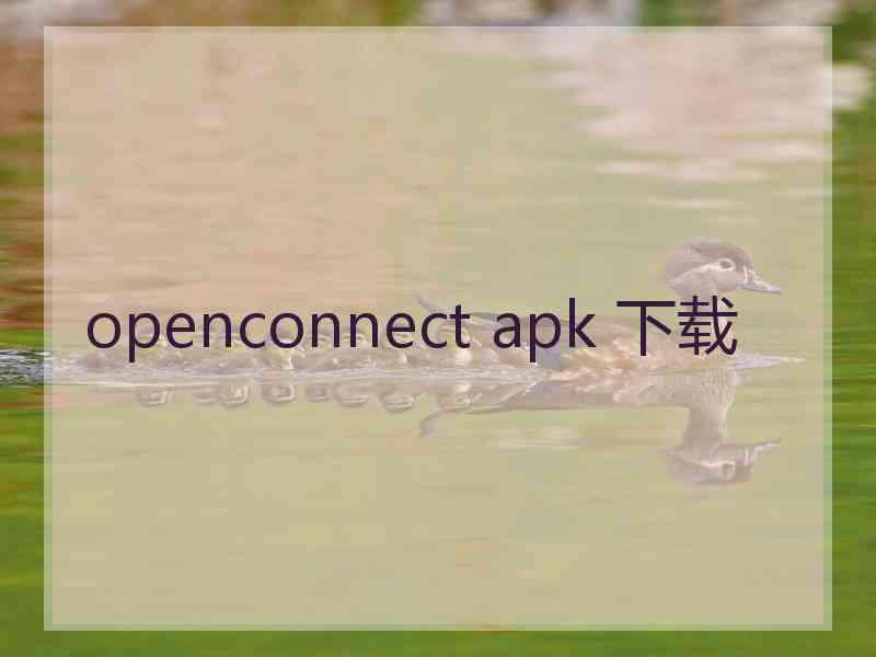 openconnect apk 下载