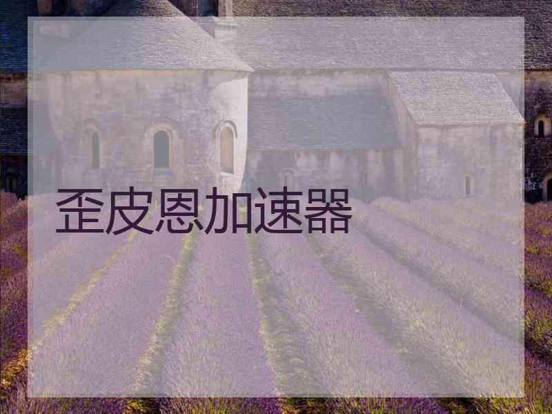 歪皮恩加速器