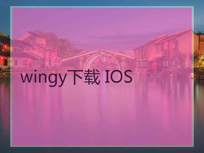 wingy下载 IOS