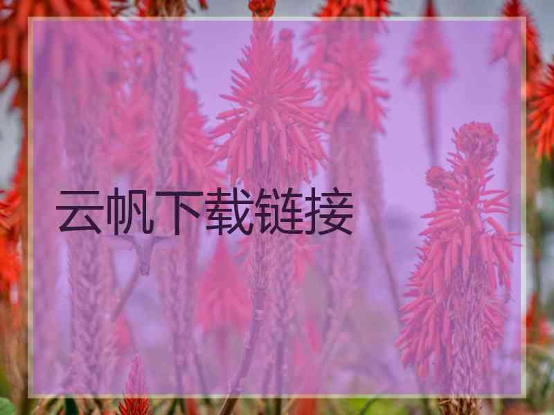 云帆下载链接