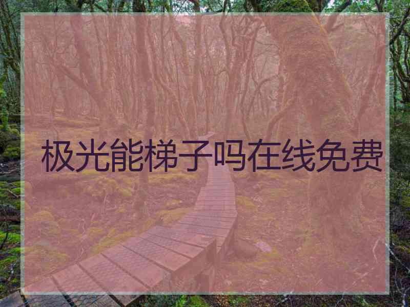 极光能梯子吗在线免费