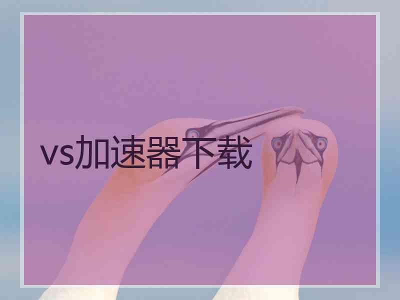 vs加速器下载
