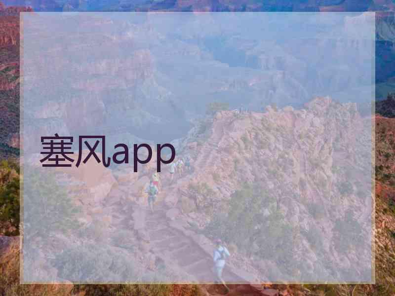 塞风app