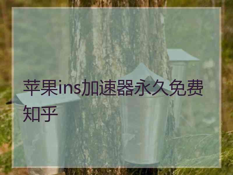 苹果ins加速器永久免费 知乎