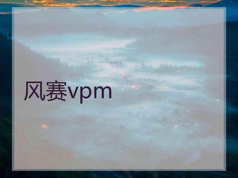 风赛vpm