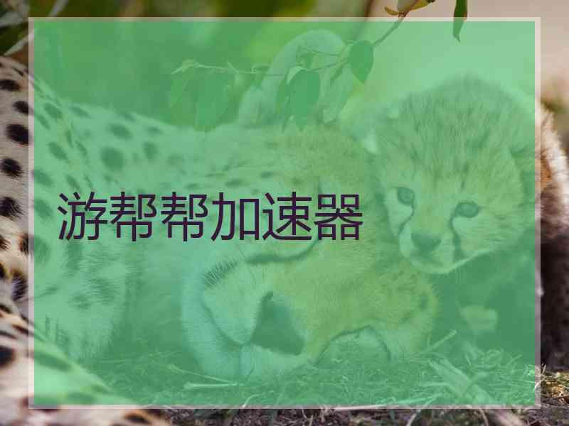 游帮帮加速器