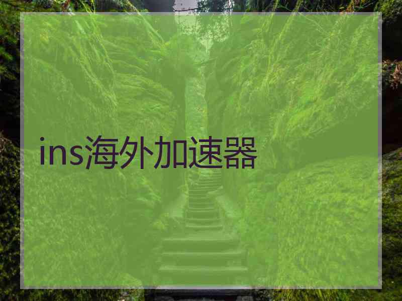 ins海外加速器