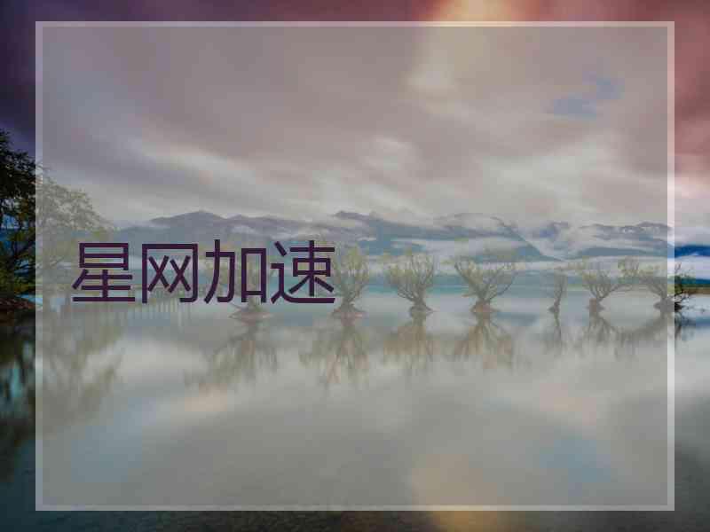 星网加速