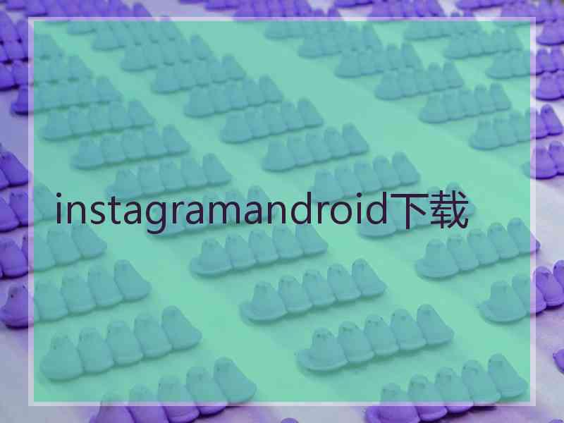 instagramandroid下载