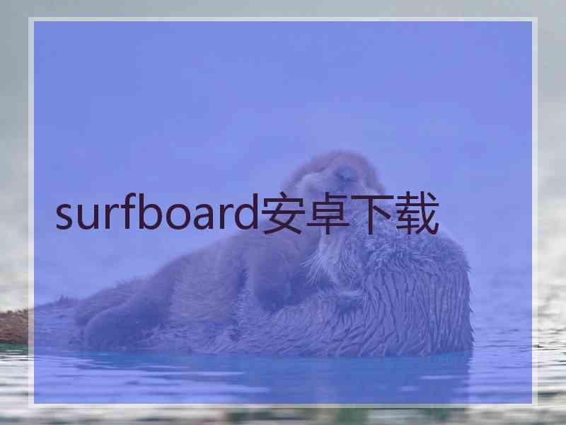 surfboard安卓下载