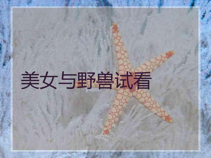 美女与野兽试看