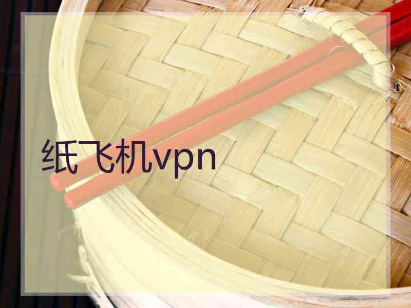 纸飞机vpn