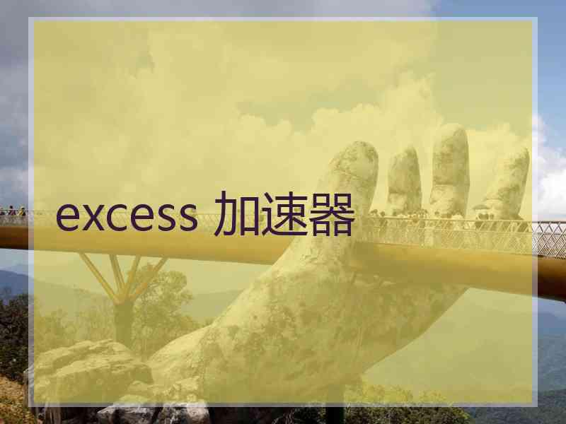 excess 加速器
