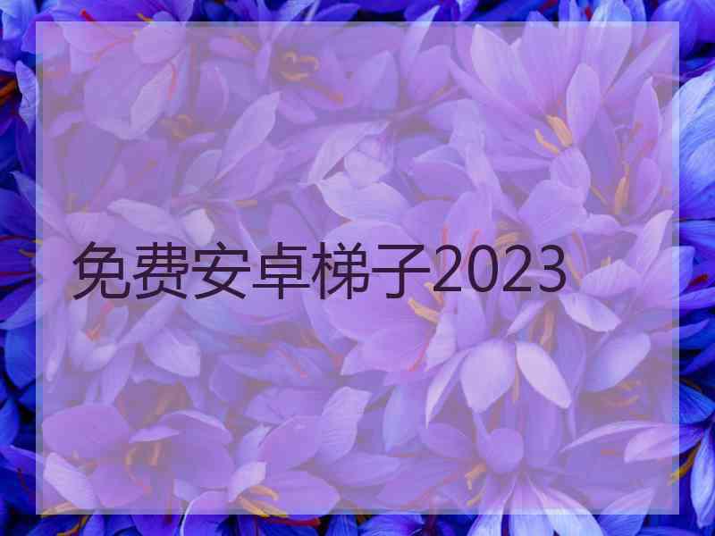 免费安卓梯子2023