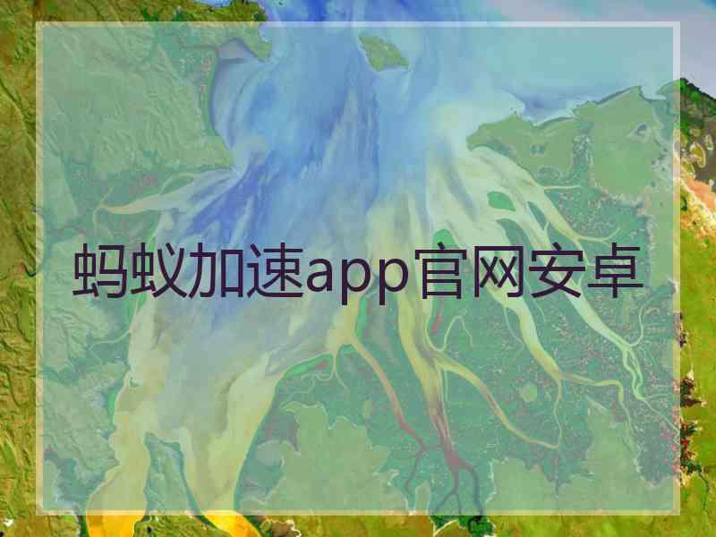 蚂蚁加速app官网安卓