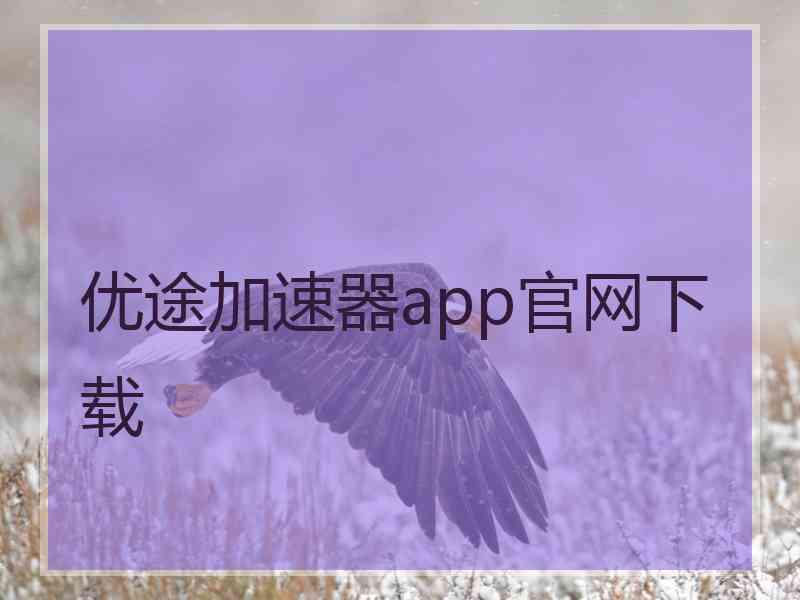 优途加速器app官网下载