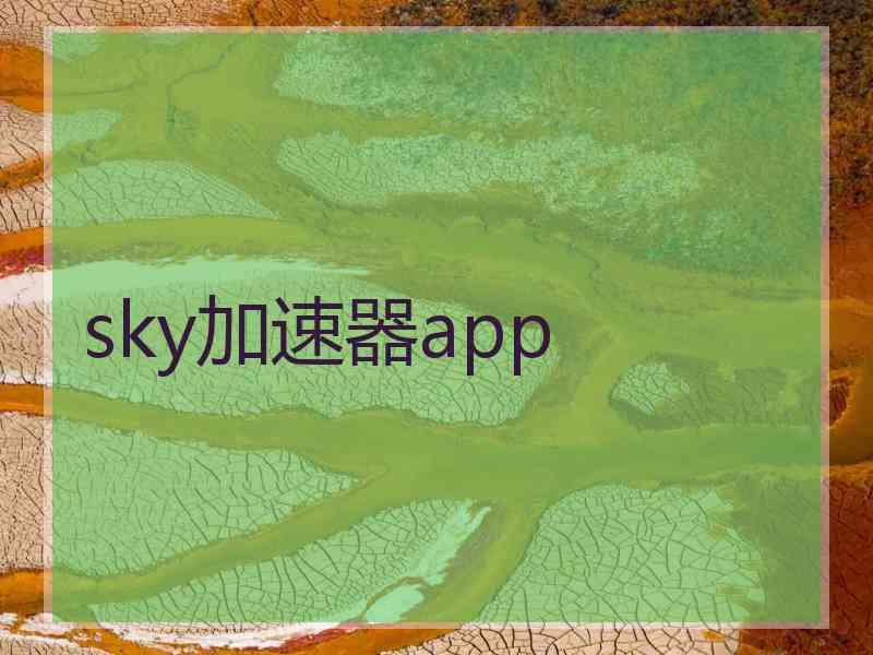 sky加速器app