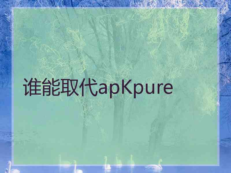 谁能取代apKpure