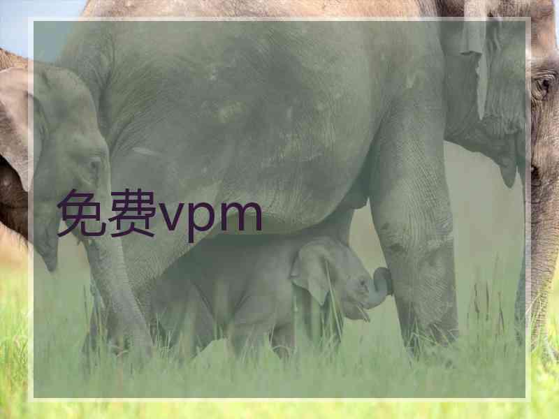 免费vpm
