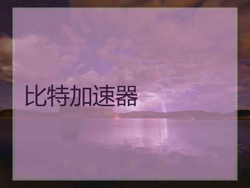 比特加速器