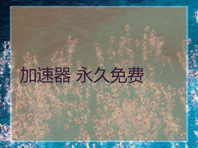 加速器 永久免费