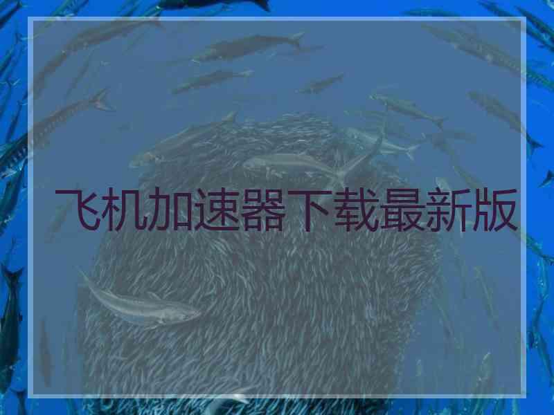 飞机加速器下载最新版