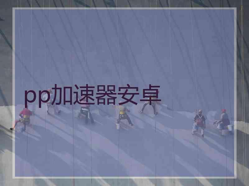 pp加速器安卓