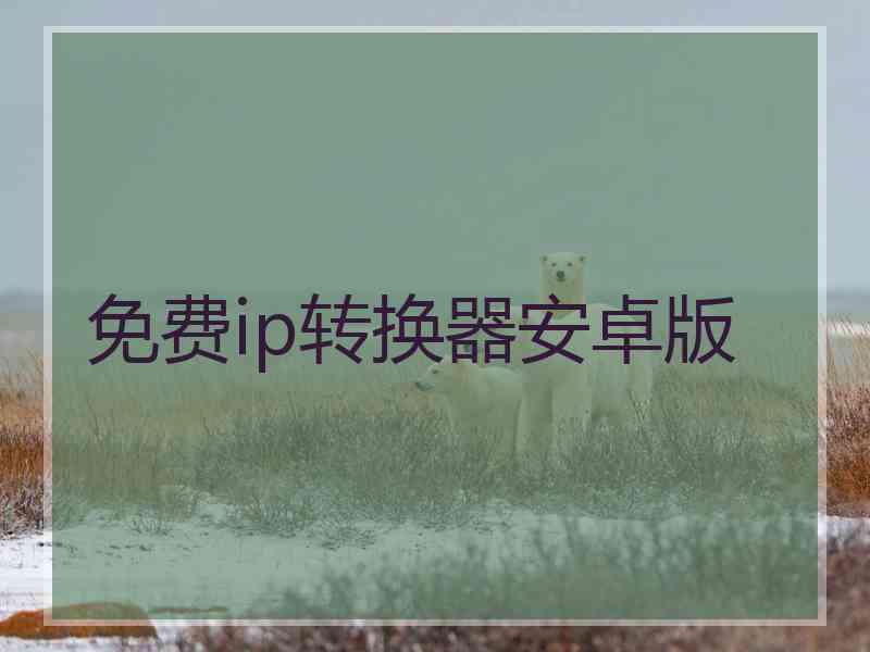 免费ip转换器安卓版
