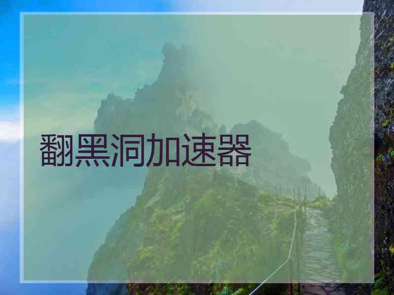 翻黑洞加速器