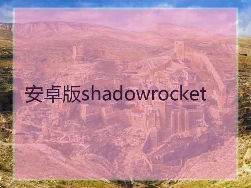 安卓版shadowrocket
